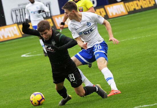 Футбол. РПЛ. Матч "Динамо" - "Краснодар"