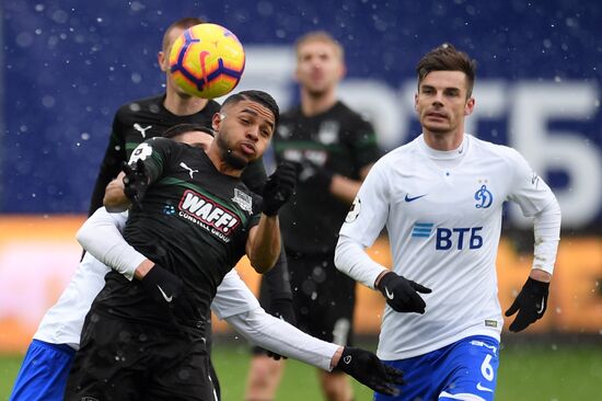 Футбол. РПЛ. Матч "Динамо" - "Краснодар"