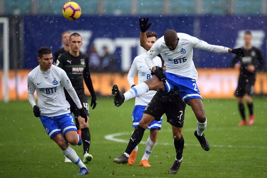 Футбол. РПЛ. Матч "Динамо" - "Краснодар"