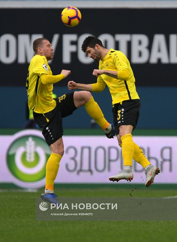 Футбол. РПЛ. Матч "Зенит" - "Анжи"