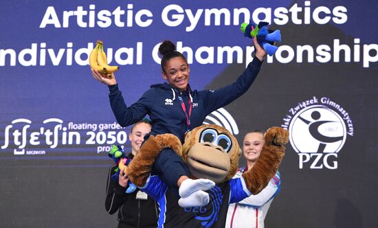 Спортивная гимнастика. Чемпионат Европы. Отдельные снаряды. Второй день