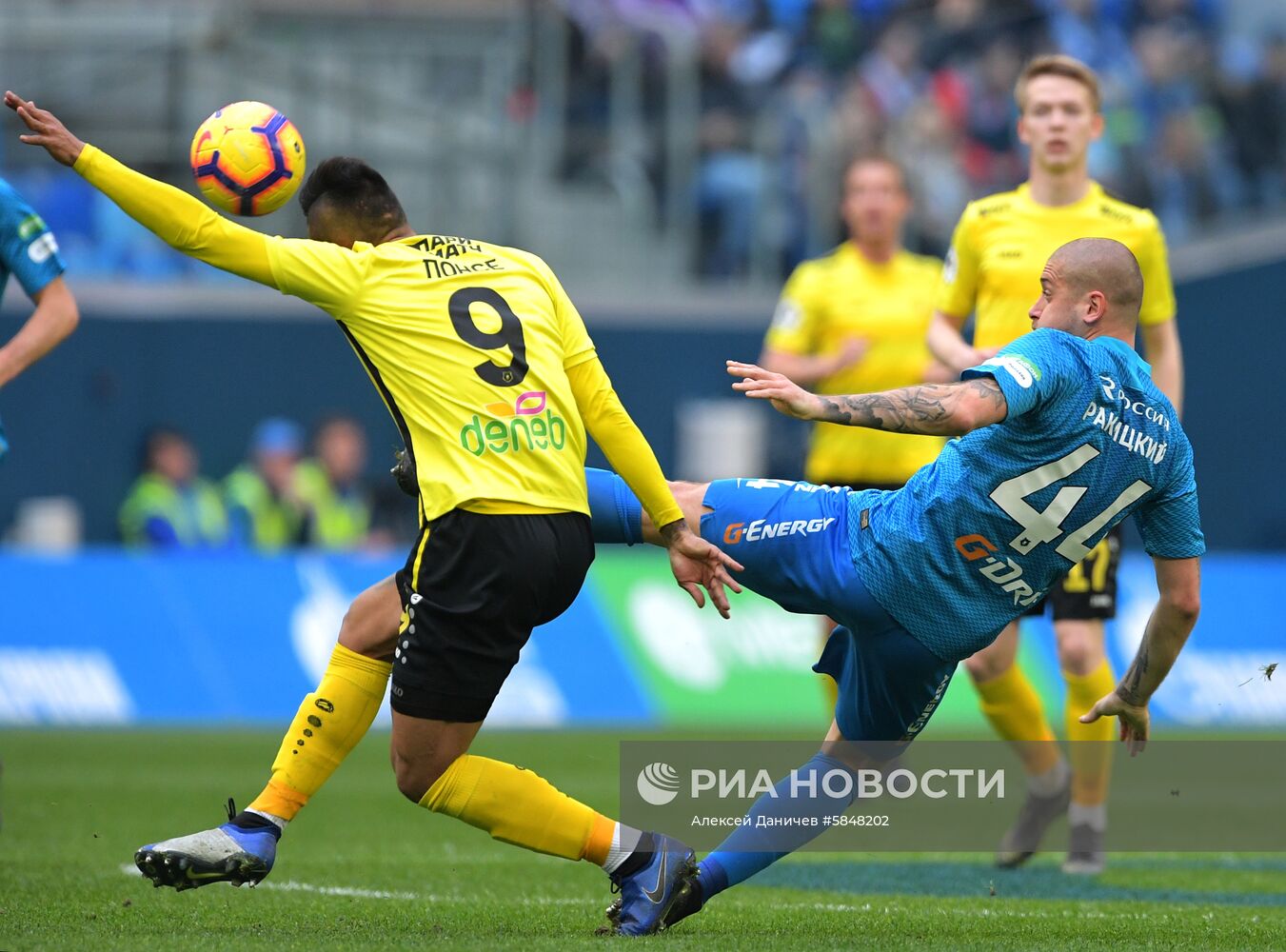 Футбол. РПЛ. Матч "Зенит" - "Анжи"