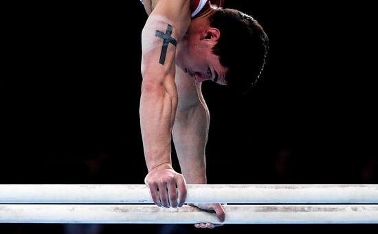 Спортивная гимнастика. Чемпионат Европы. Отдельные снаряды. Второй день