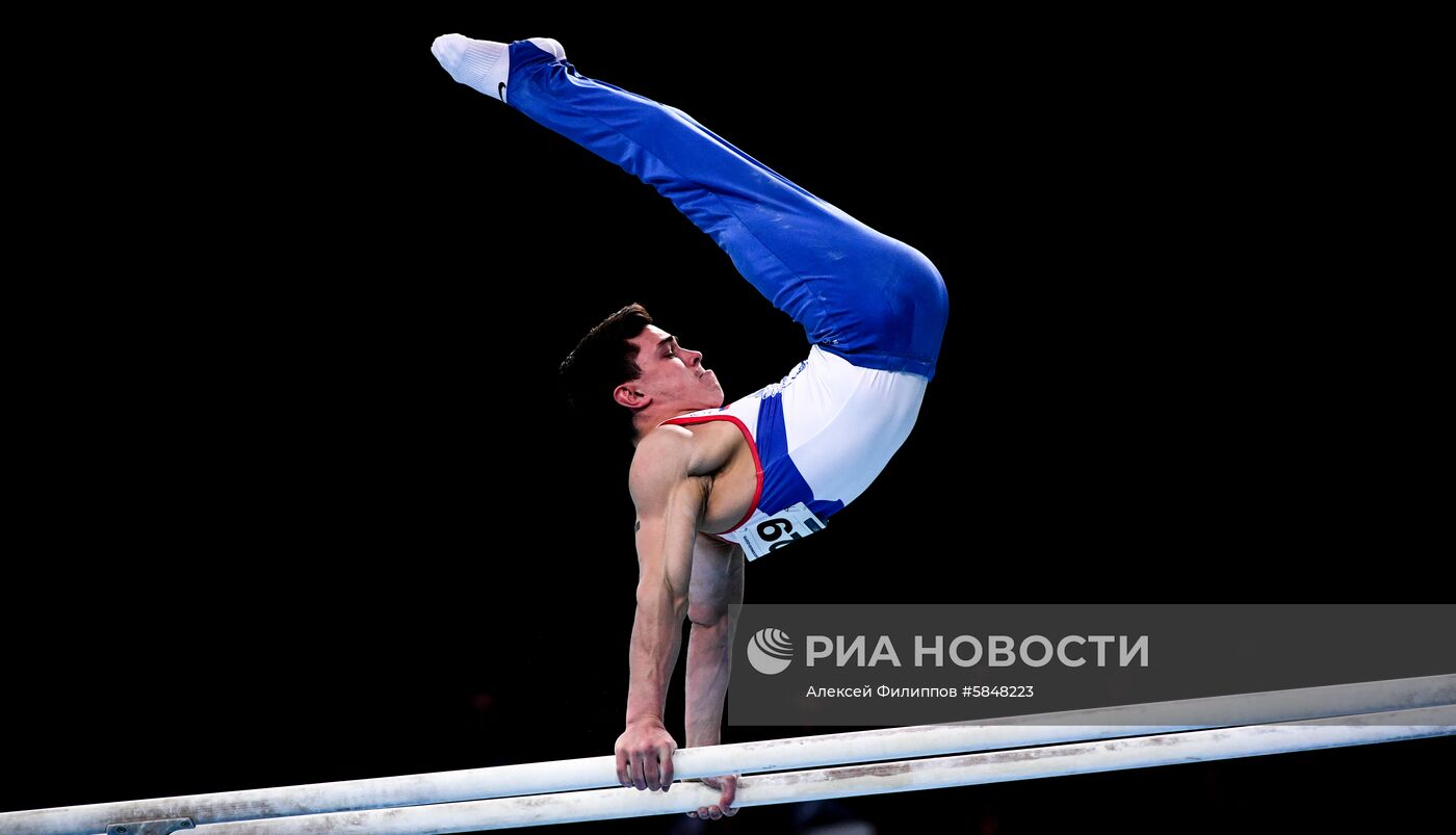 Спортивная гимнастика. Чемпионат Европы. Отдельные снаряды. Второй день