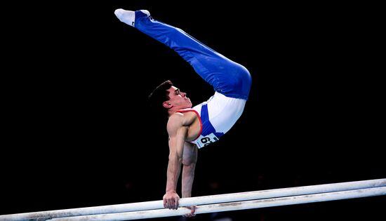 Спортивная гимнастика. Чемпионат Европы. Отдельные снаряды. Второй день