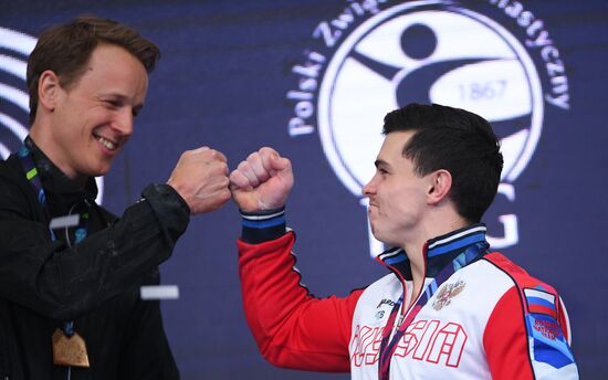 Спортивная гимнастика. Чемпионат Европы. Отдельные снаряды. Второй день