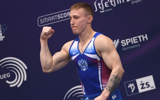 Спортивная гимнастика. Чемпионат Европы. Отдельные снаряды. Второй день