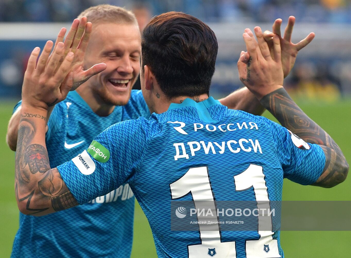 Футбол. РПЛ. Матч "Зенит" - "Анжи"