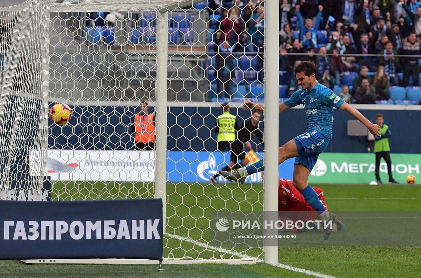 Футбол. РПЛ. Матч "Зенит" - "Анжи"