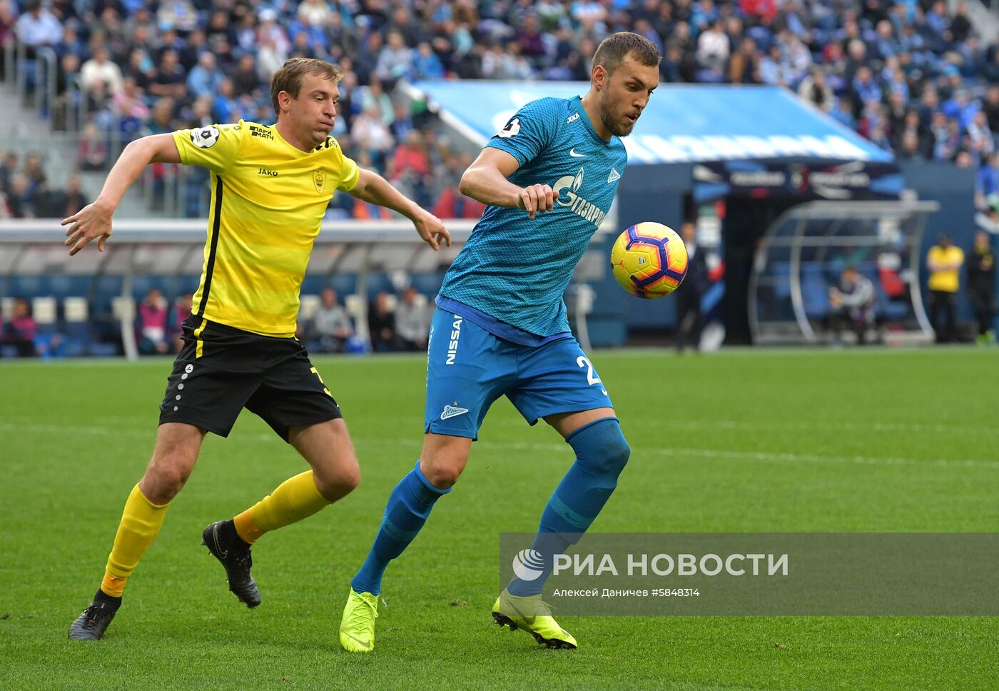 Футбол. РПЛ. Матч "Зенит" - "Анжи"