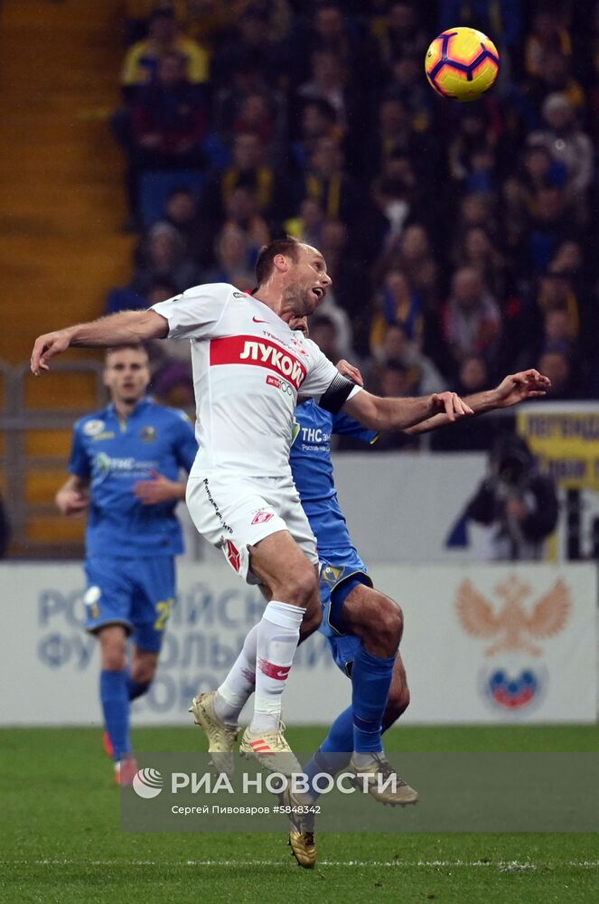 Футбол. РПЛ. Матч "Ростов" - "Спартак"