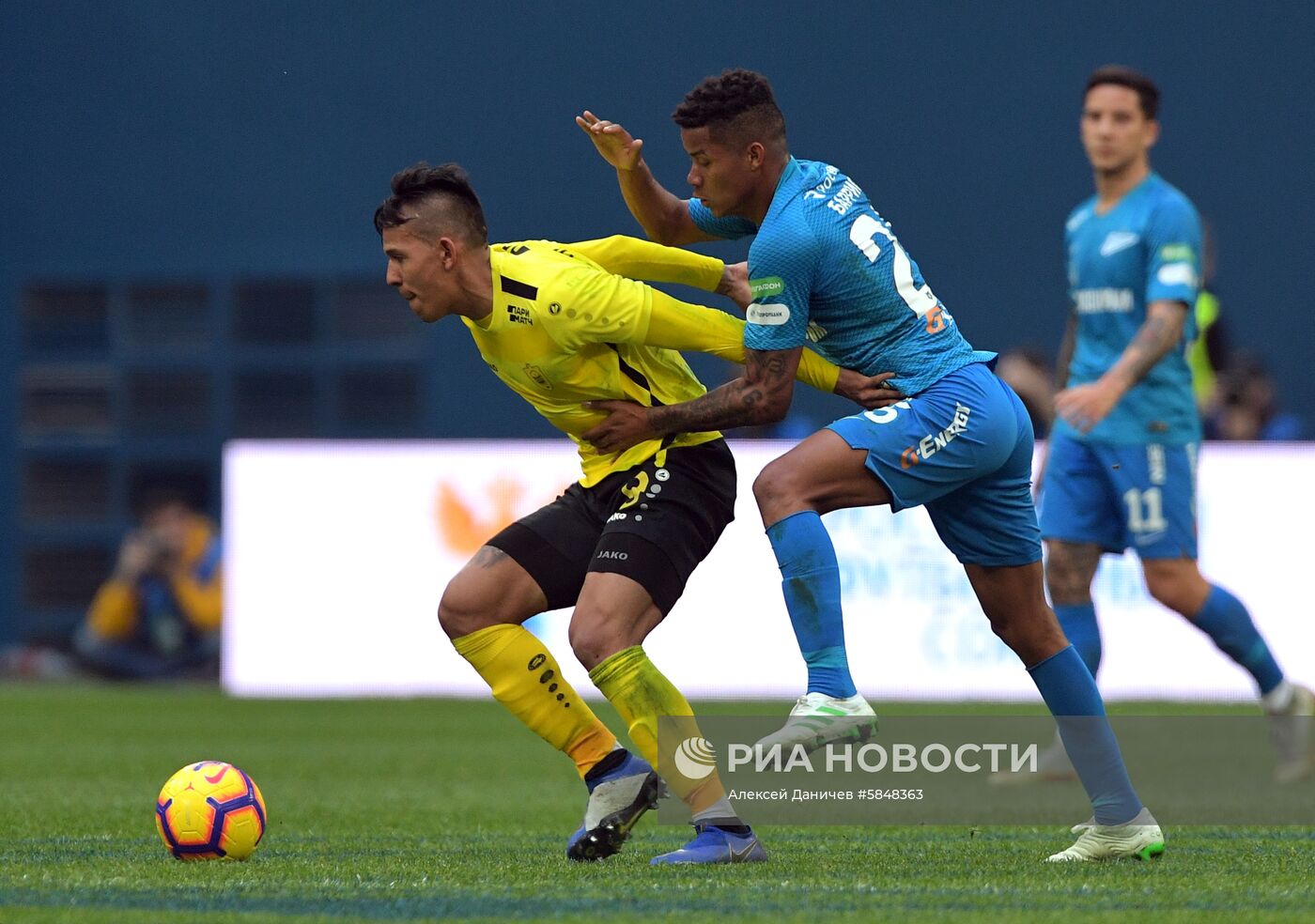 Футбол. РПЛ. Матч "Зенит" - "Анжи"