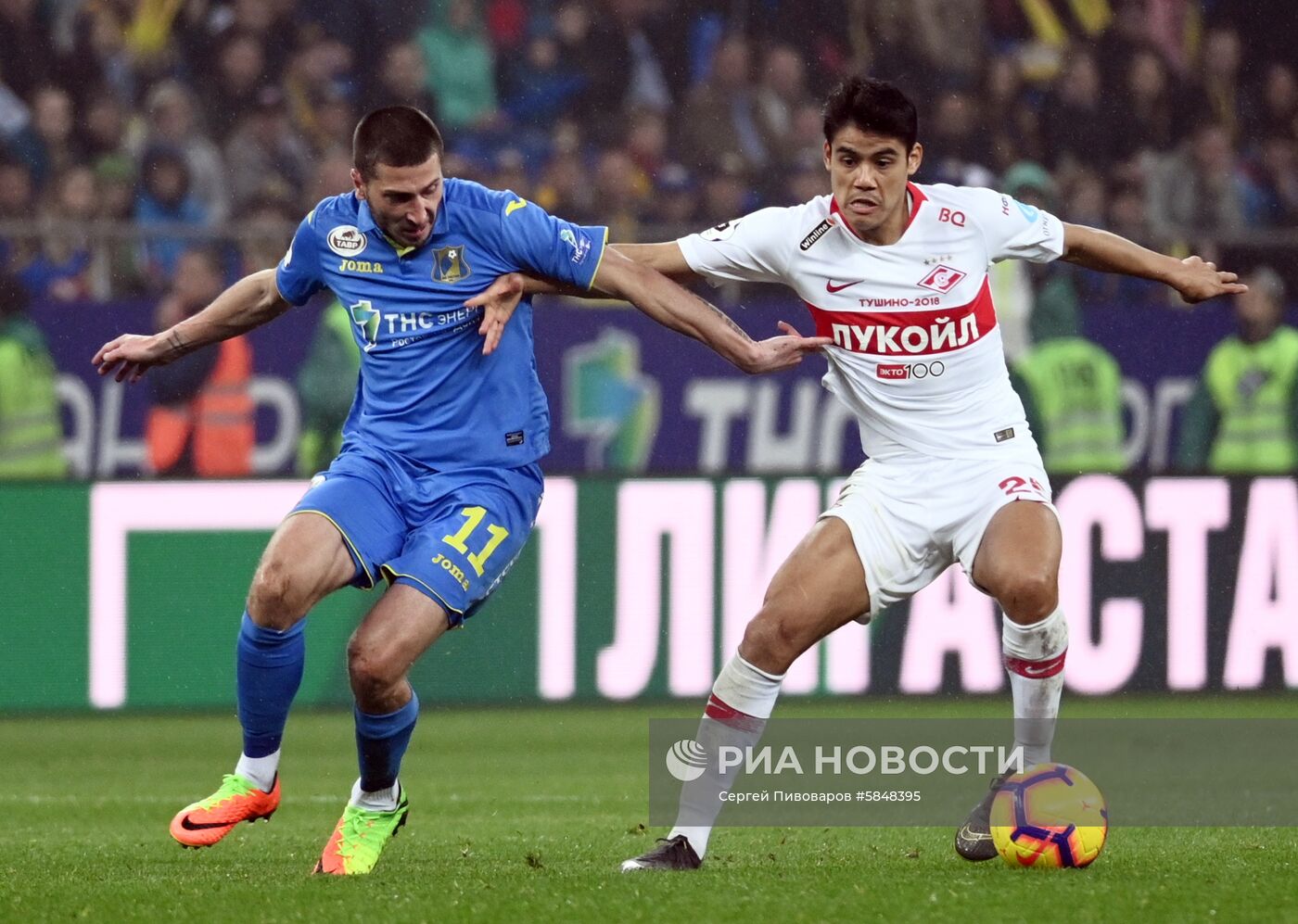 Футбол. РПЛ. Матч "Ростов" - "Спартак"