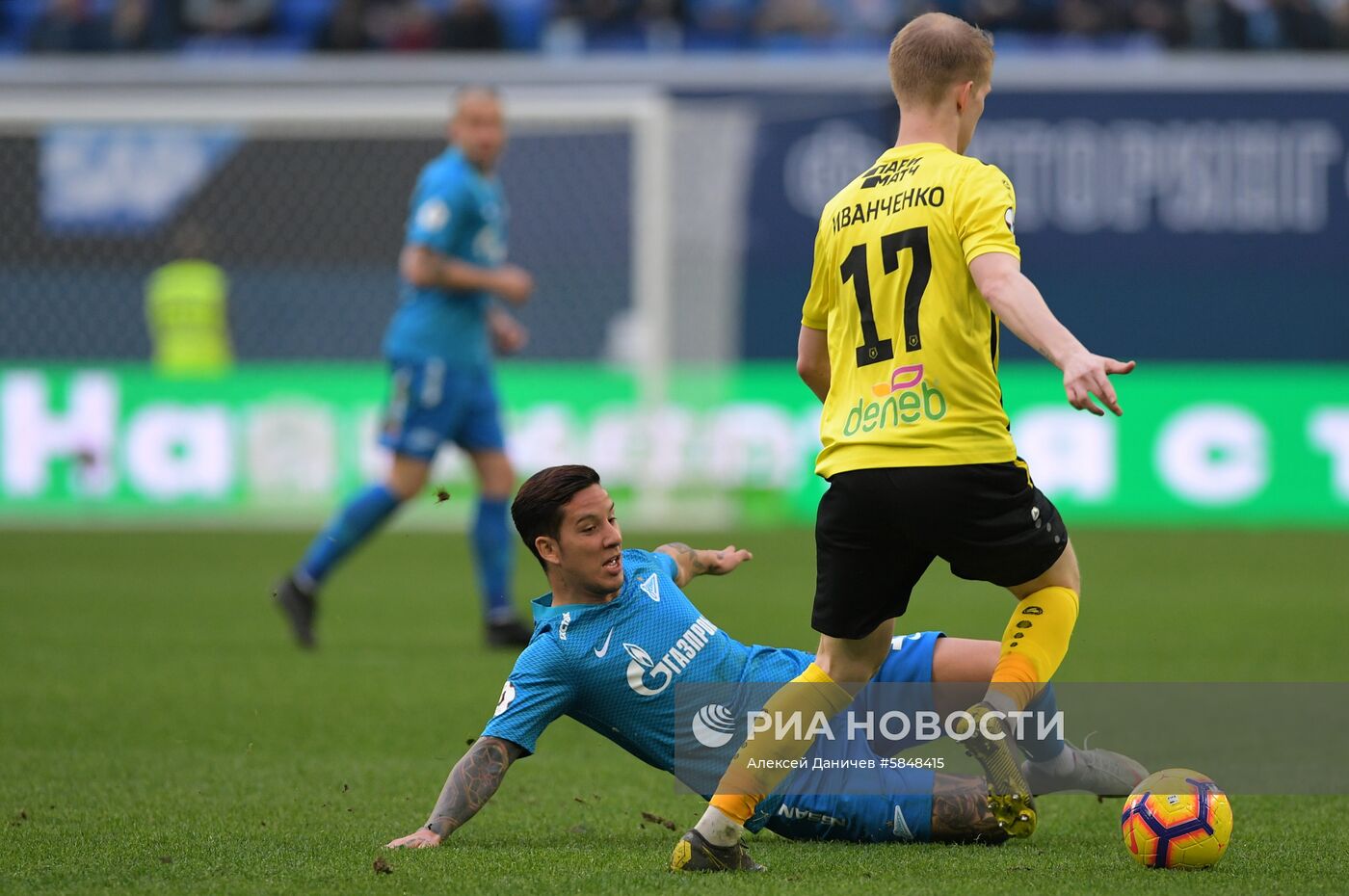 Футбол. РПЛ. Матч "Зенит" - "Анжи"