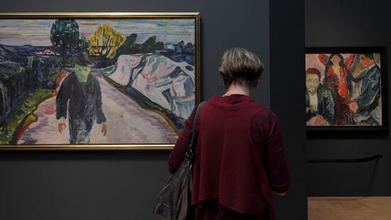 Выставка "Эдвард Мунк" в Третьяковской галерее