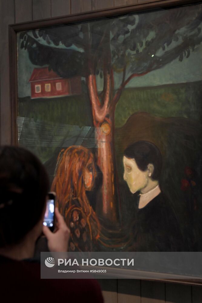 Выставка "Эдвард Мунк" в Третьяковской галерее