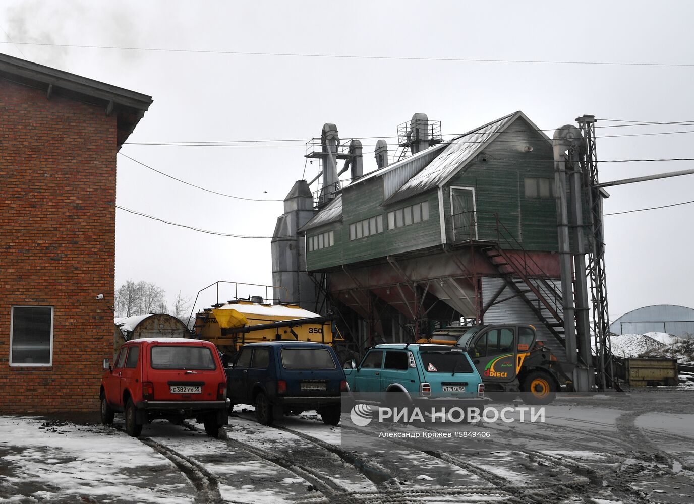 Деревня Аполлоновка в Омской области