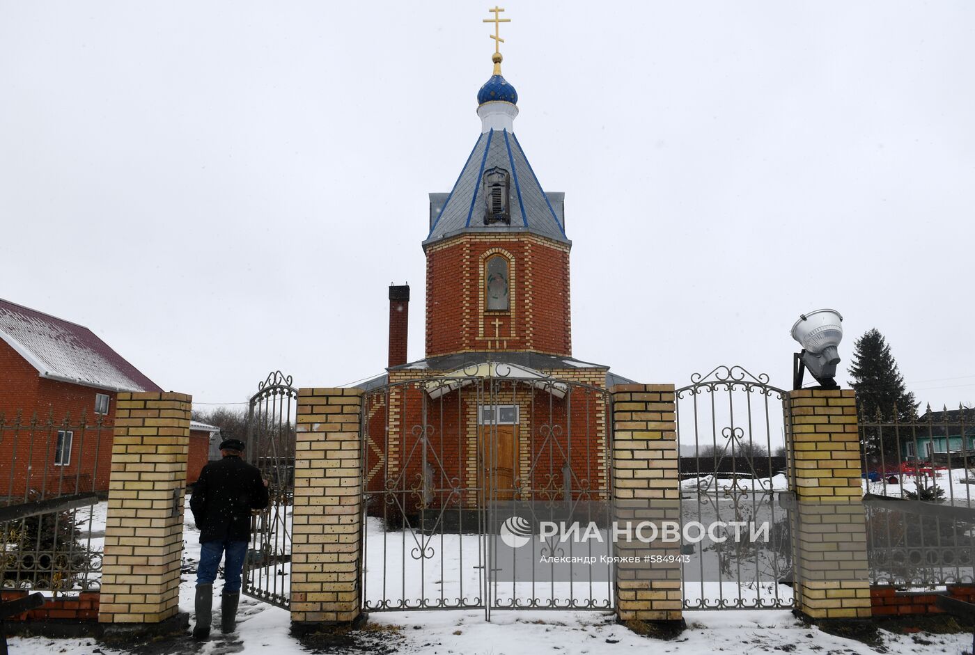 Деревня Аполлоновка в Омской области