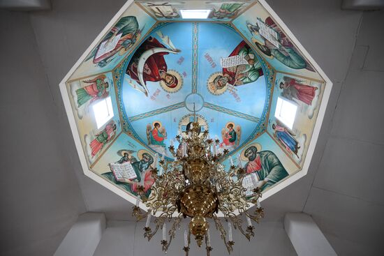 Деревня Аполлоновка в Омской области