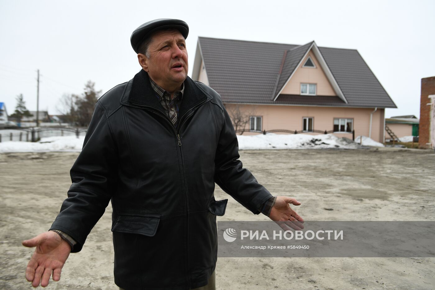 Деревня Аполлоновка в Омской области