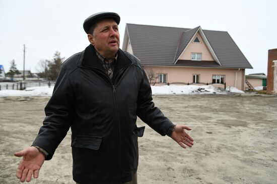 Деревня Аполлоновка в Омской области