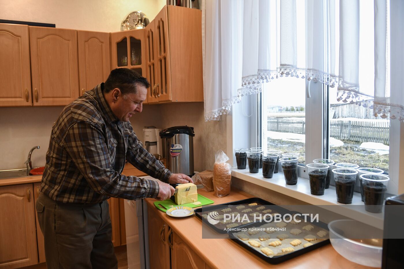 Деревня Аполлоновка в Омской области