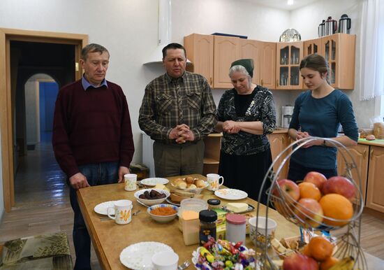 Деревня Аполлоновка в Омской области