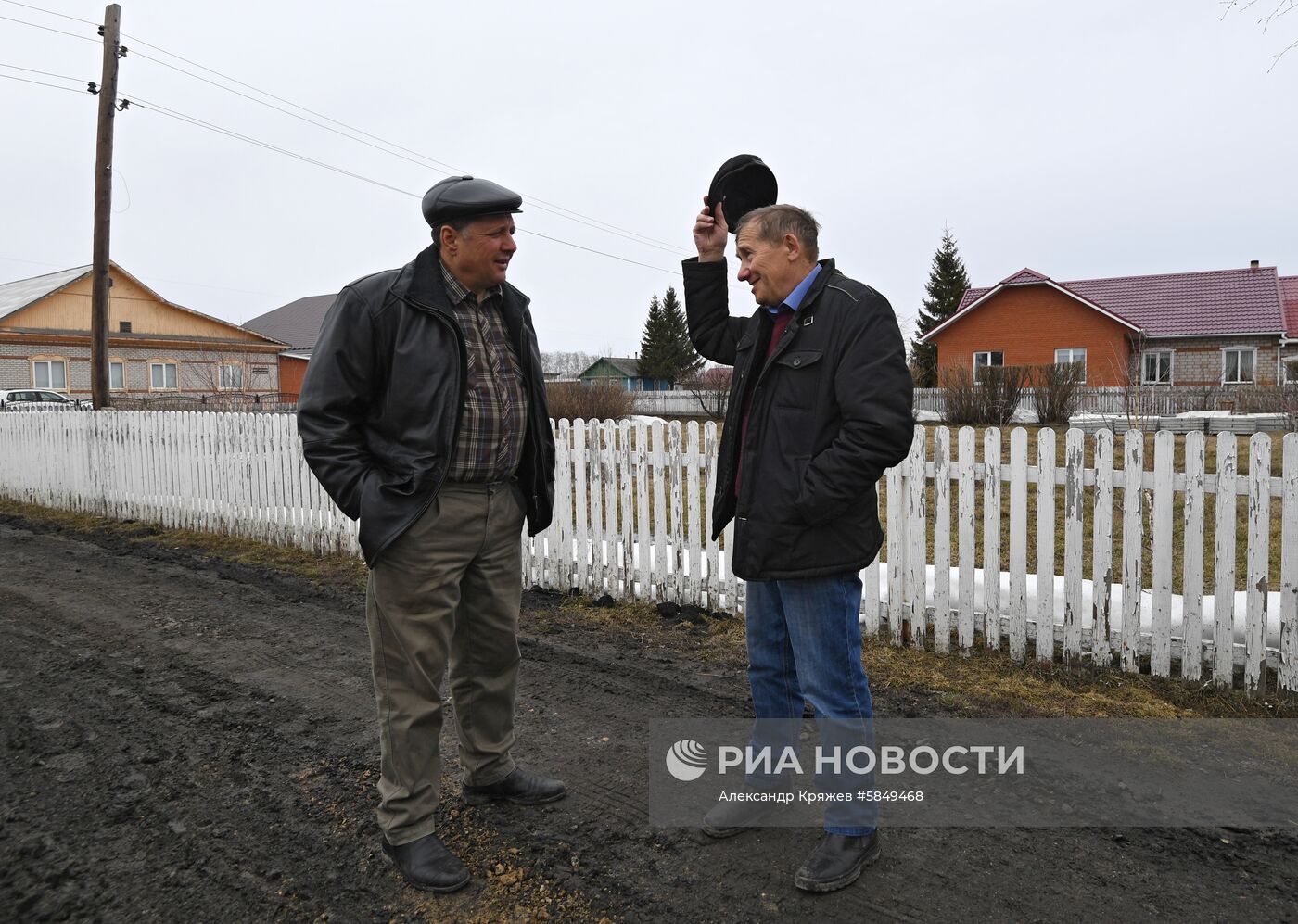 Деревня Аполлоновка в Омской области