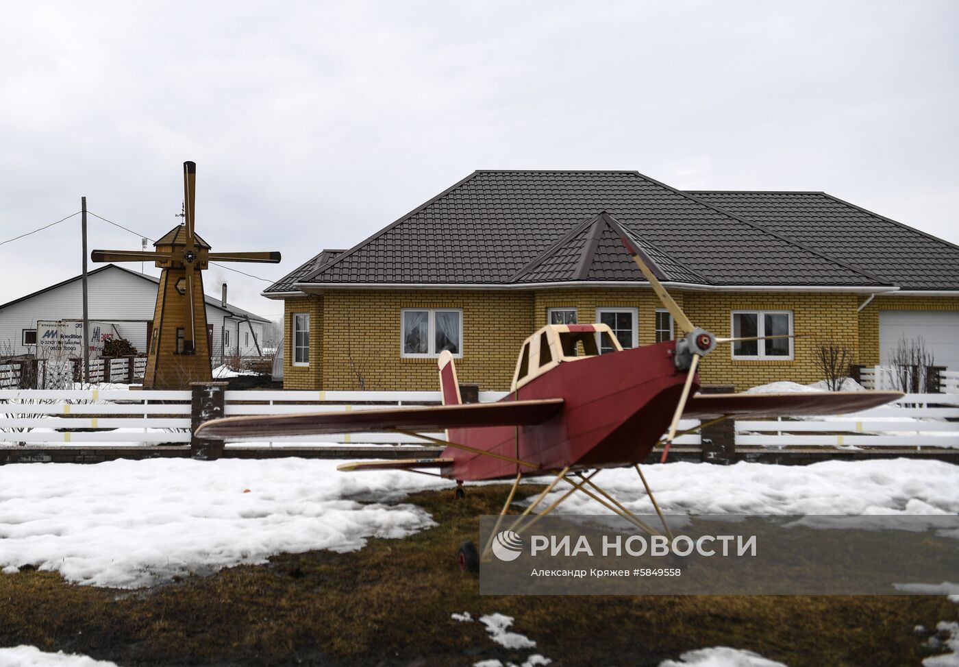 Деревня Аполлоновка в Омской области