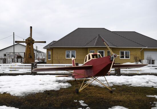 Деревня Аполлоновка в Омской области