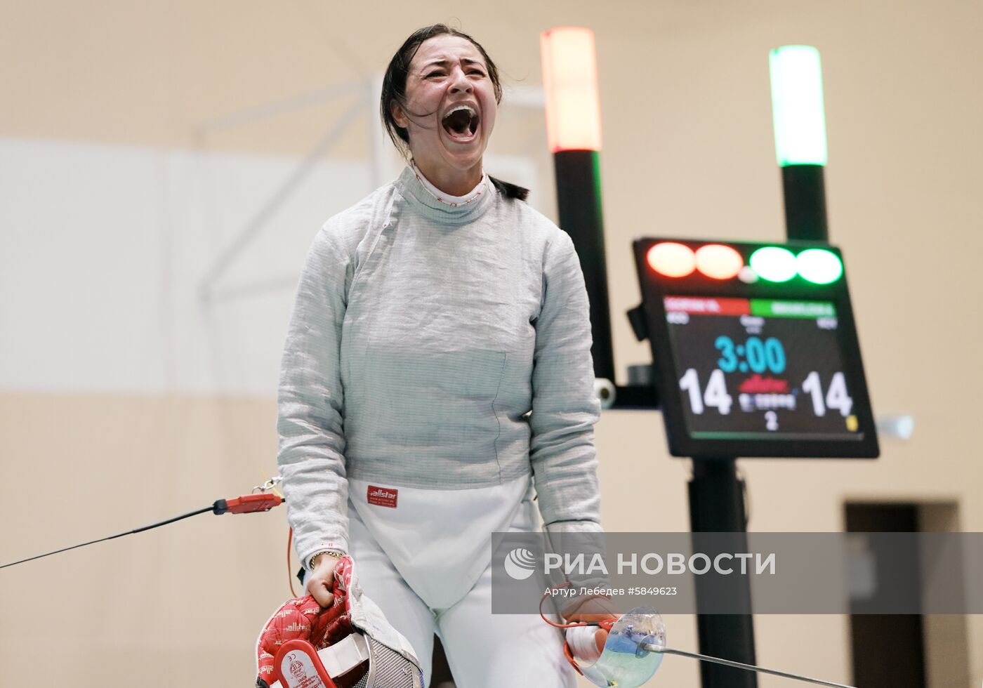 Фехтование. Чемпионат России. Второй день