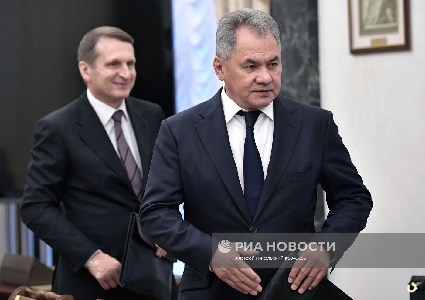 Президент РФ В. Путин провел расширенное заседание Совбеза РФ