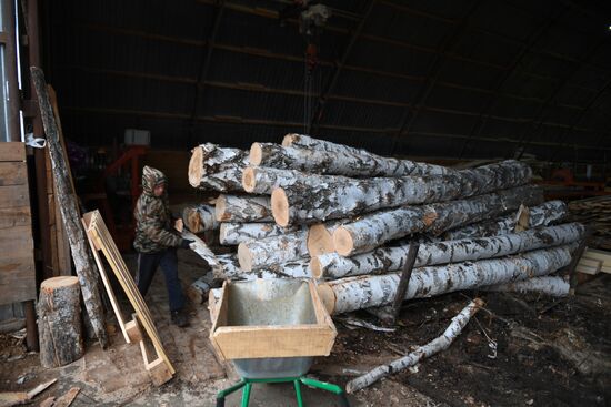 Деревня Аполлоновка в Омской области