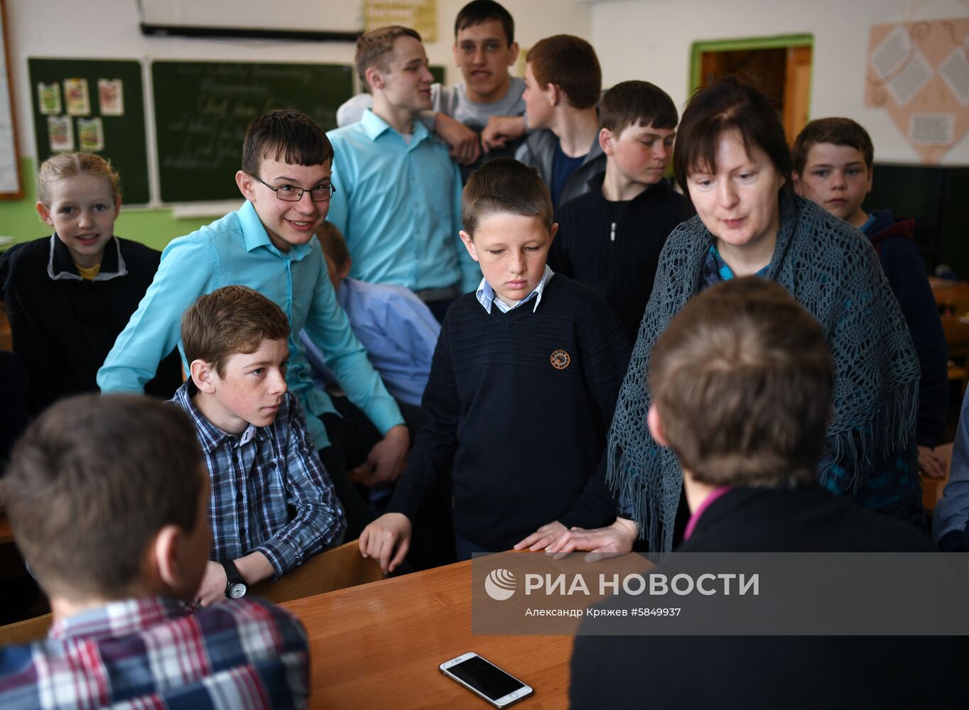 Деревня Аполлоновка в Омской области