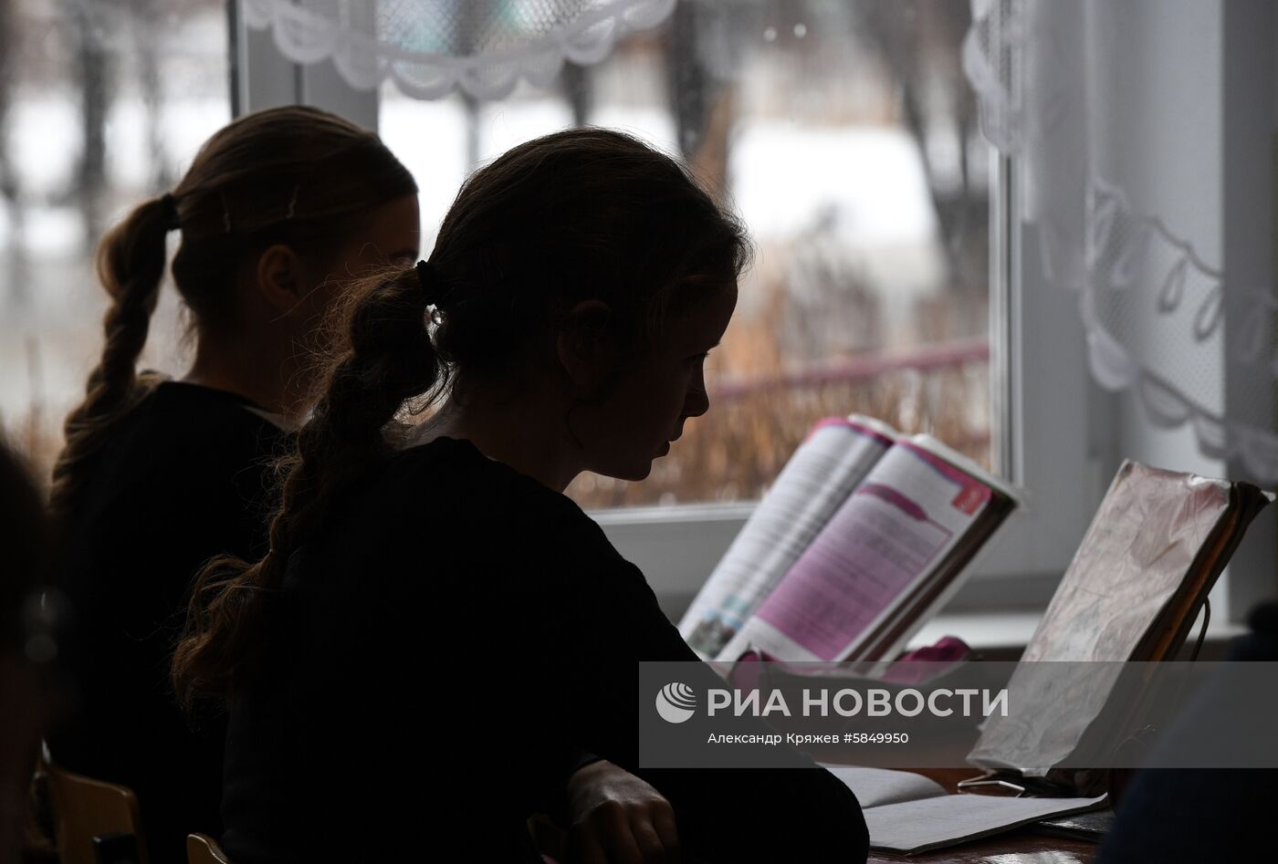 Деревня Аполлоновка в Омской области