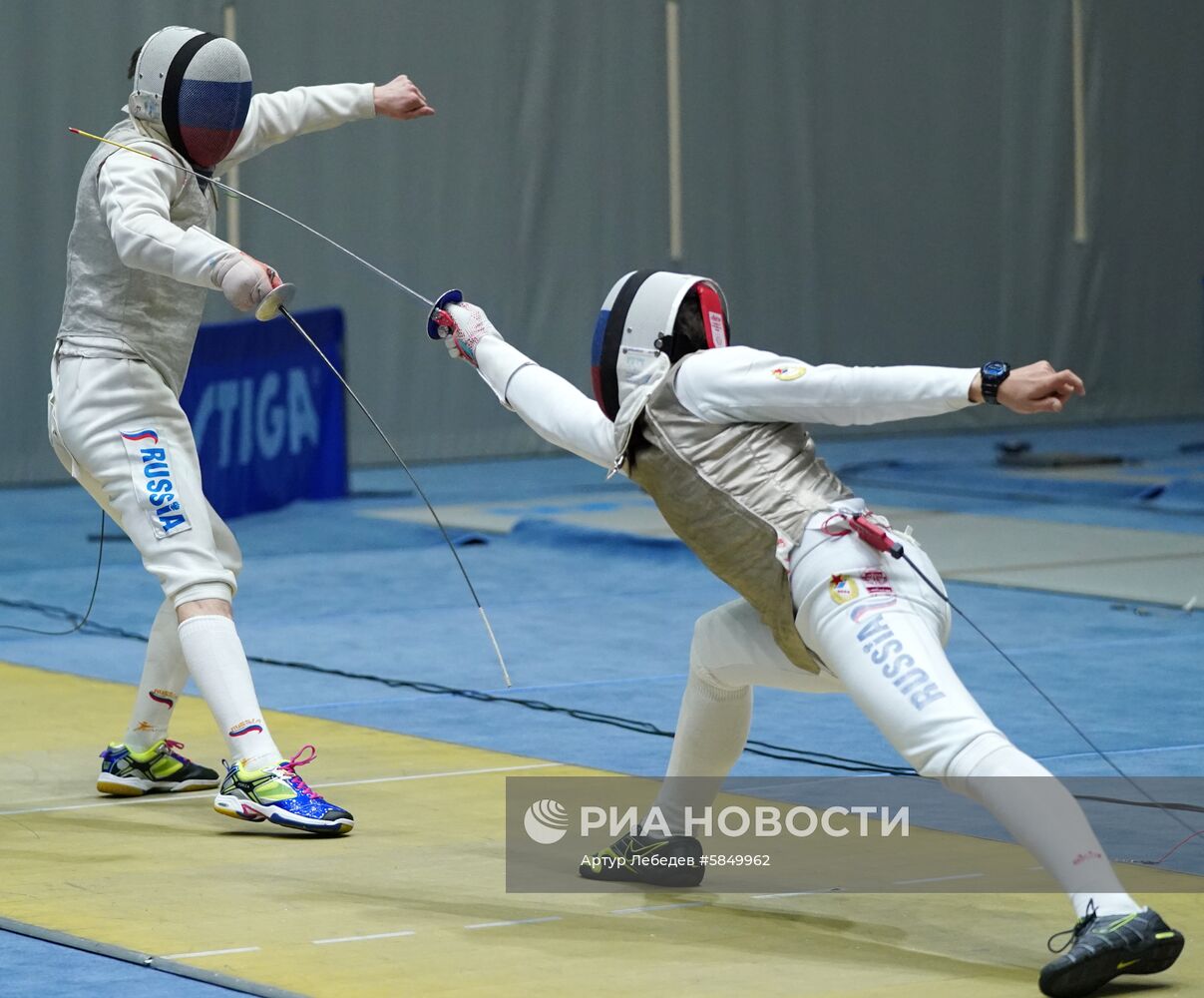 Фехтование. Чемпионат России. Второй день