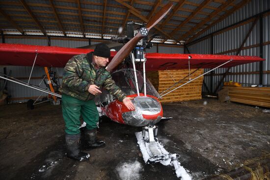 Деревня Аполлоновка в Омской области