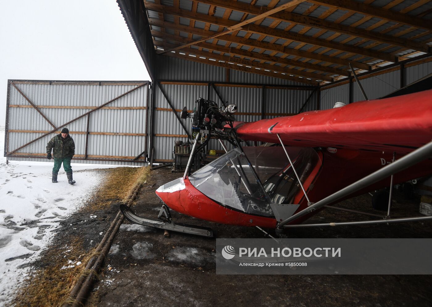 Деревня Аполлоновка в Омской области