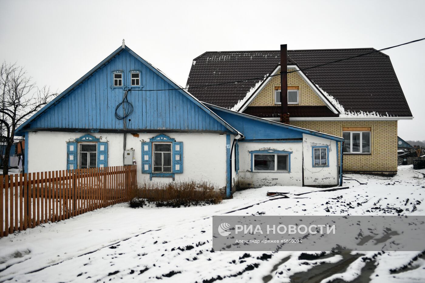 Деревня Аполлоновка в Омской области