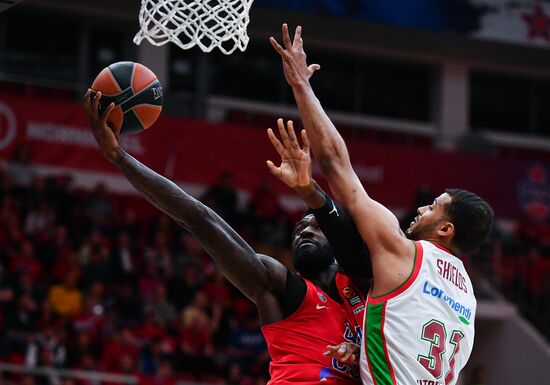 Баскетбол. Евролига. Матч ЦСКА - "Баскония"