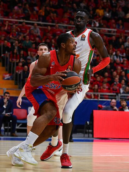 Баскетбол. Евролига. Матч ЦСКА - "Баскония"