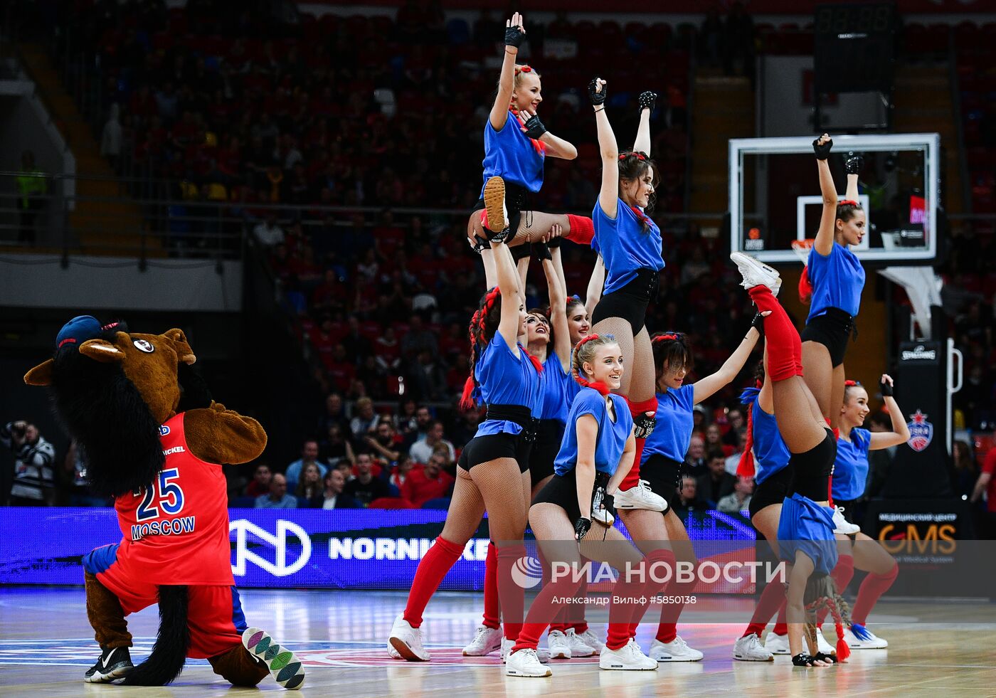 Баскетбол. Евролига. Матч ЦСКА - "Баскония"