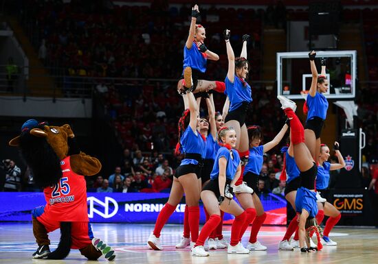 Баскетбол. Евролига. Матч ЦСКА - "Баскония"