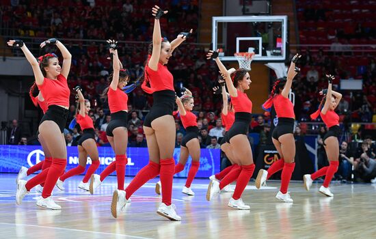 Баскетбол. Евролига. Матч ЦСКА - "Баскония"