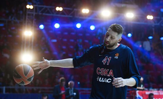 Баскетбол. Евролига. Матч ЦСКА - "Баскония"