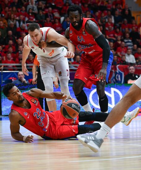 Баскетбол. Евролига. Матч ЦСКА - "Баскония"