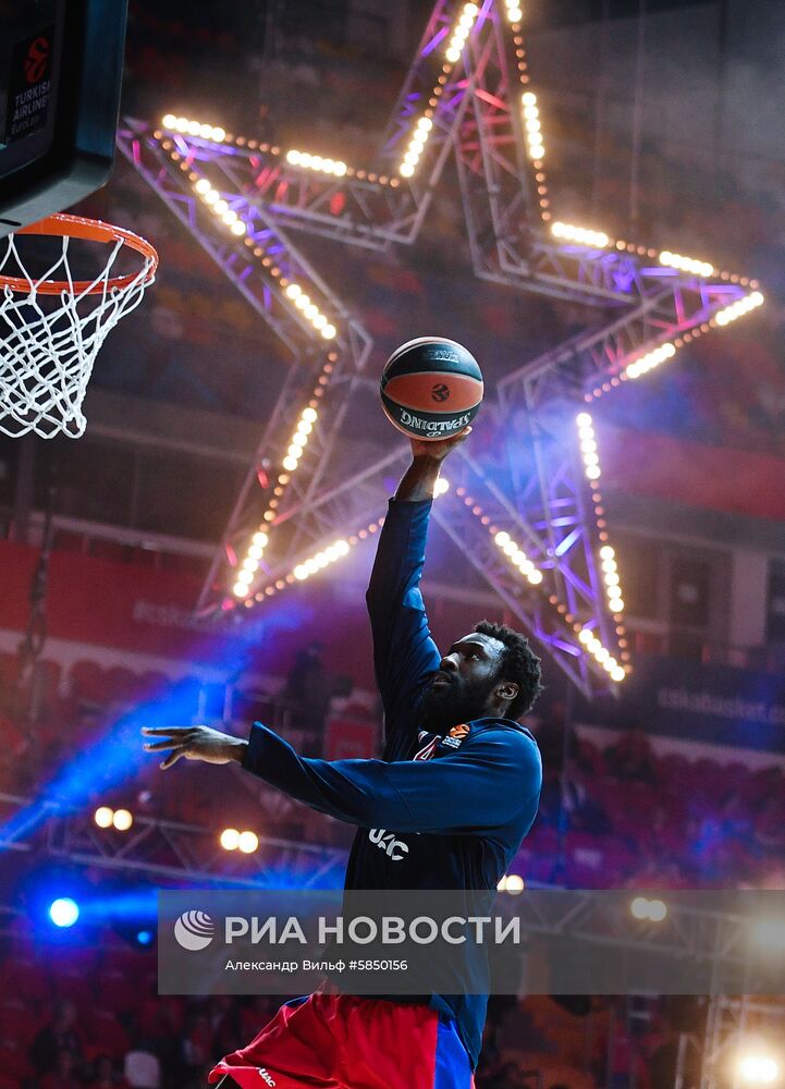 Баскетбол. Евролига. Матч ЦСКА - "Баскония"