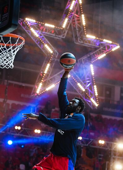 Баскетбол. Евролига. Матч ЦСКА - "Баскония"