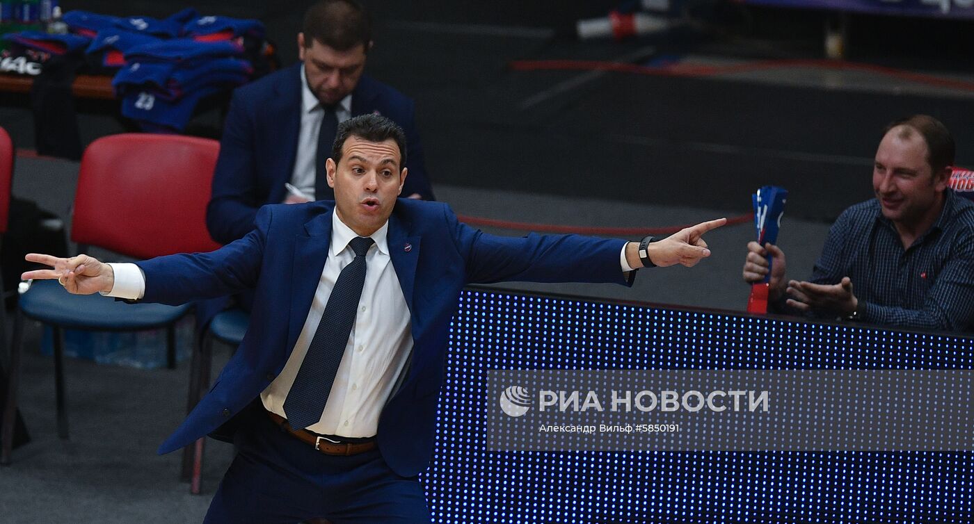 Баскетбол. Евролига. Матч ЦСКА - "Баскония"