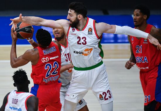 Баскетбол. Евролига. Матч ЦСКА - "Баскония"